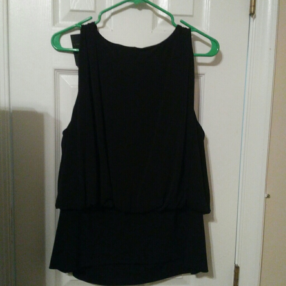 Casual Black Top